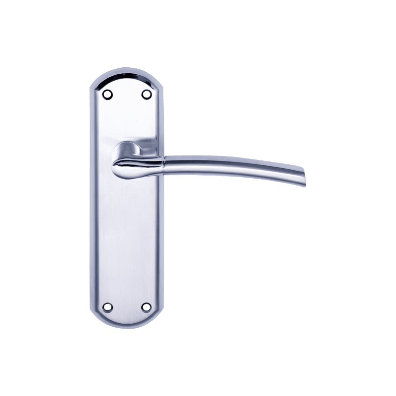 DH180B53 Integrated Flat vectis ostium manubrio in laminam Satin Chrome