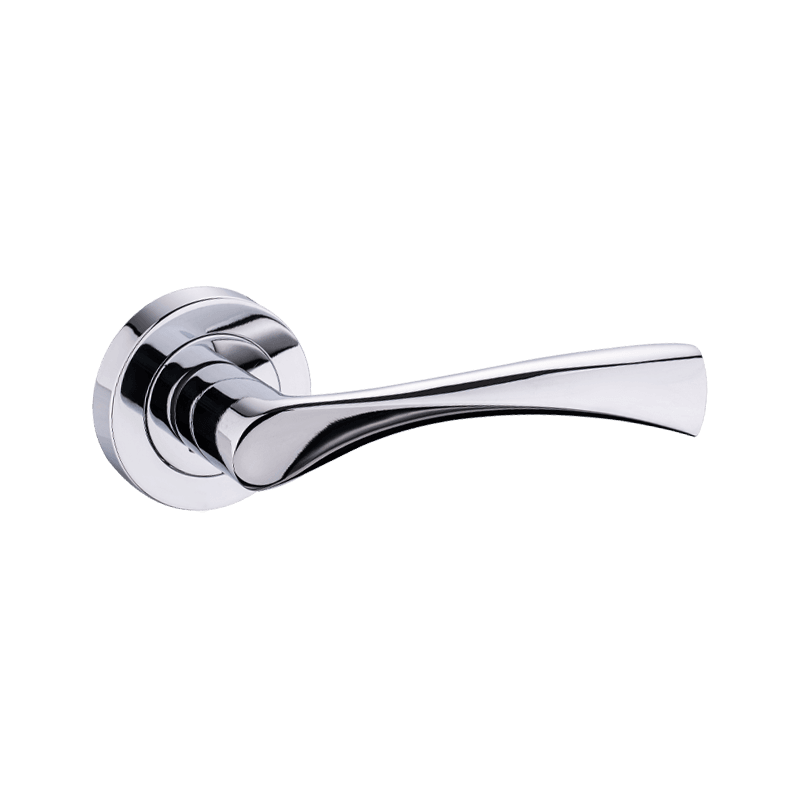 Aluminium vecte super Rose Porta Poloniae Chrome